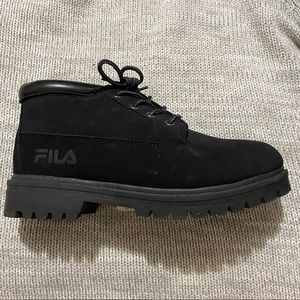 Fila Black Luminous Hiking Boots